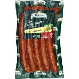 Saucisses au vin jaune (5x55g)