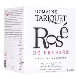 DOMAINE TARIQUET Rosé De Pressée Côtes De Gascogne 3l