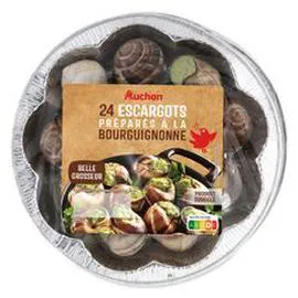 Escargot gros calibre recette Bourguignonne (178g)