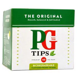 PG Tips Thé noir 40 sachets (l'unité)