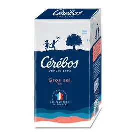 CEREBOS Gros sel iodé 1kg