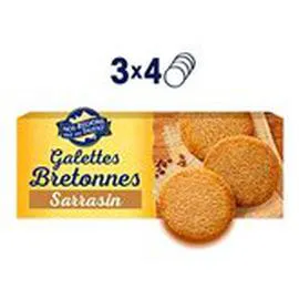 NOS RÉGIONS ONT DU TALENT Galettes bretonnes au sarrasin 100g