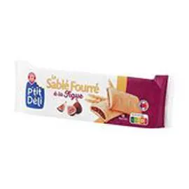 MARQUE REPÈRE, P'TIT DÉLI Sablés Fourrés Figue x16 165g