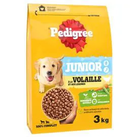 PEDIGREE Croquettes à la volaille et aux légumes pour chiot 3kg