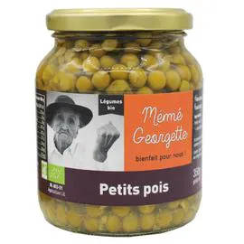 Petits pois bio (350g)