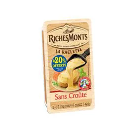 Fromage à raclette sans croûte (420g)