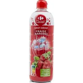 Sirop fraise (1,5l)