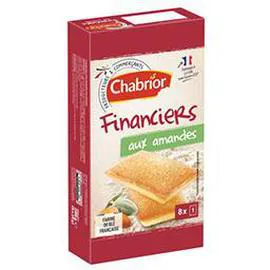CHABRIOR Financiers aux amandes pur beurre 200g
