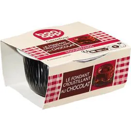Dessert fondant croustillant chocolat BON APP' (80g)