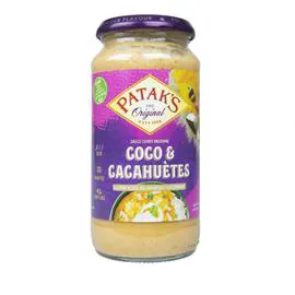 Sauce coco et cacahuète (450g)