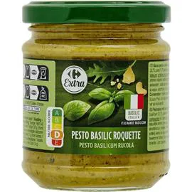 Sauce pesto basilic roquette (190g)
