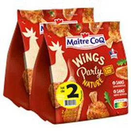 Wings poulet Nature (2x400g)