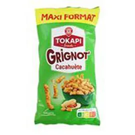 MARQUE REPÈRE, TOKAPI Grignot' cacahuètes 140g