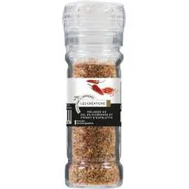 Mélange de sel de Guérande et piment d'Espelette (70g)