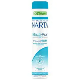 NARTA Déodorant Bacti-Pur Zinc Anti-Bactérien 200ml