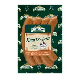 Saucisses Knacks du Jura (4x60g)
