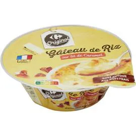 Dessert gâteau de riz caramel (500g)