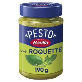 BARILLA Sauce Pesto au basilic et à la roquette 190g