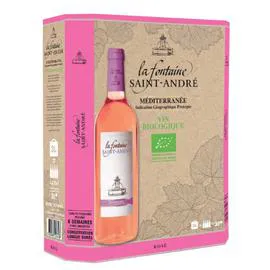 Vin rosé méditerranée Bio IGP (3l)