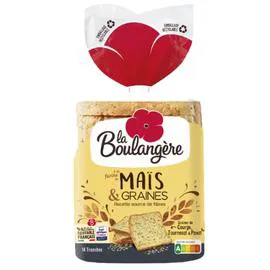 Pain de mie Mais & graines (500g)