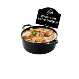 Plat cuisiné blanquette de veau et légumes (250g)