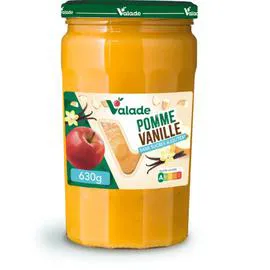 Compote pomme vanille sans sucres ajoutés (630g)