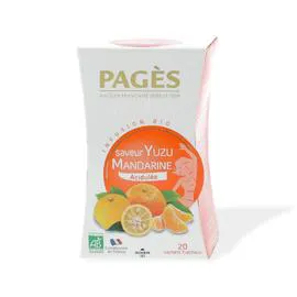 Infusion Yuzu Mandarine Bio (x20)