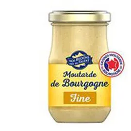 NOS RÉGIONS ONT DU TALENT Moutarde de Dijon au vin blanc 200g