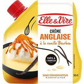 Crème anglaise Vanille bourbon (33cl)