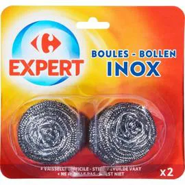 Eponge spirale spirale inox (x2)