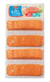 4 paves saumon (4x125g)