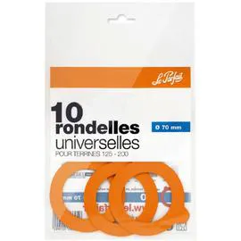 Rondelle caoutchouc Diamètre 70 (x10)