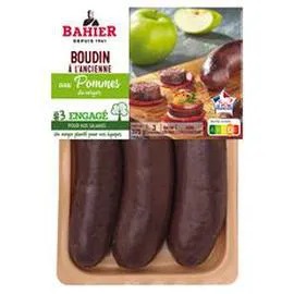 Boudins noirs aux pommes (375g)