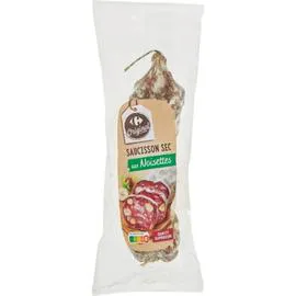 Saucisson sec aux noisettes (250g)