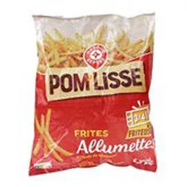 MARQUE REPÈRE, POM'LISSE Frites allumettes 2,5kg