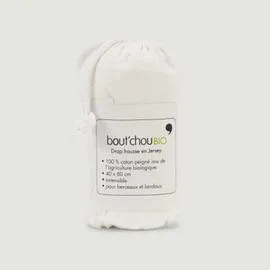 Drap Housse 40X80 Pour Berceau En Coton Issu De L'Agriculture Biologique (x1)