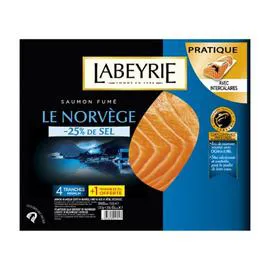 Saumon fumé Atlantique de Norvège (150g)