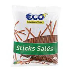 ECO+ Sticks salés sachet 250g