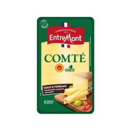 ENTREMONT Fromage en Tranches Comté AOP 120g