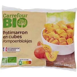 CARREFOUR BIO Potimarron en cubes 600g