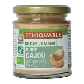 Purée de cajou Burkina Faso & Inde Bio (170g)