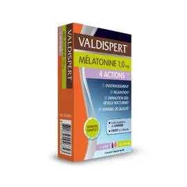 Complément Alimentaire Sommeil Mélatonine 4 Actions (x30)