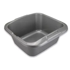 Bassine Carrée gris métal (10l)