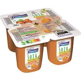 Dessert végétal caramel au soja (4x100g)