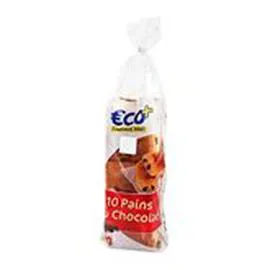 ECO+ Pains au chocolat x10 450g