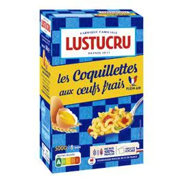 LUSTUCRU Pâtes coquillettes 500g