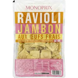 MONOPRIX Ravioli jambon 300g