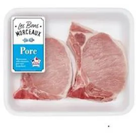 Côtes de porc avec os (300g)