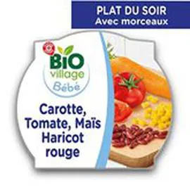 Assiette Bio village Bio Légumes - 12 mois (230g)