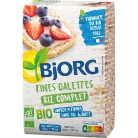 Fines galettes de riz BIO (130g)